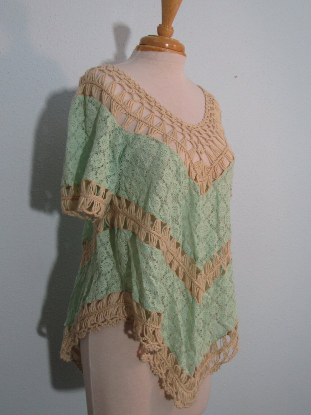 Creme de menthe Soft Boho Blouse from Umgee